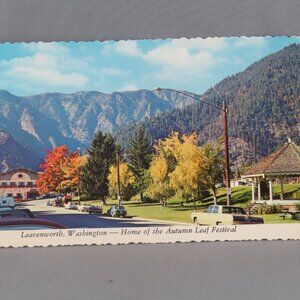 Vintage Postcard - Leavenworth Washington Autumn Leaf Festival - Smith Western